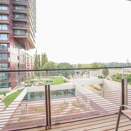 Suite In High-Rise On The Danube Vídeň Exteriér fotografie